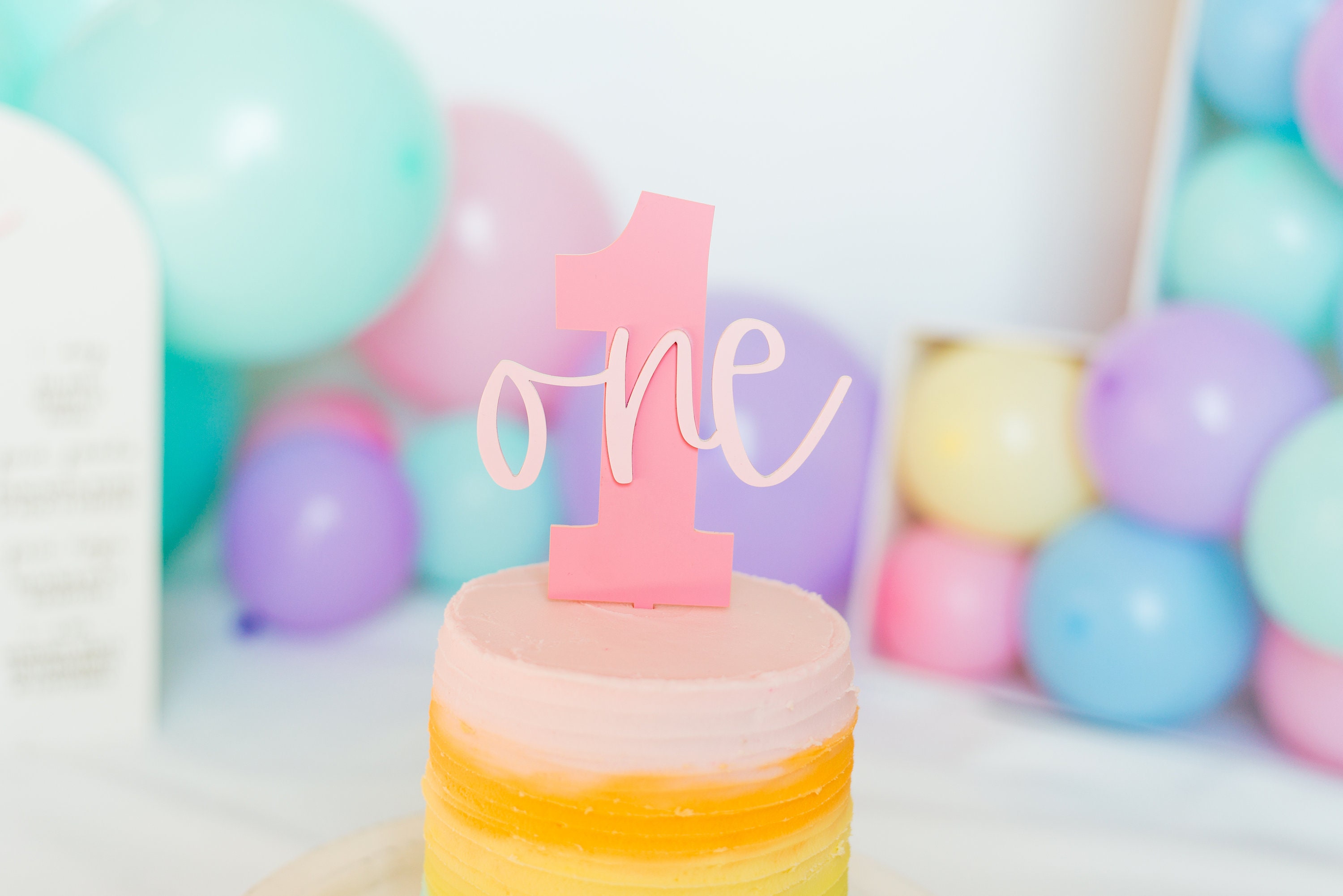 1st Birthday Cake Topper, One Cake Topper, First Birthday Cake Topper –  funmunchkins