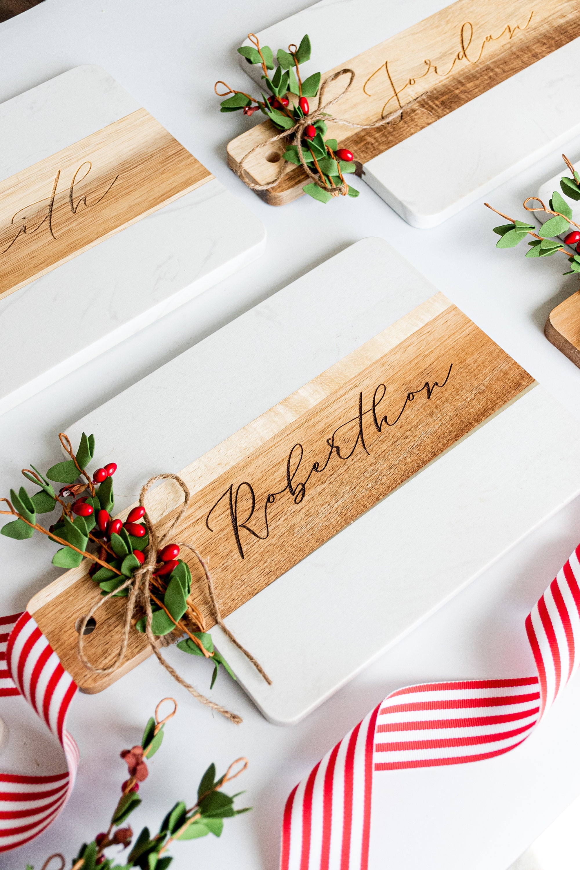 Personalized Cutting Board, Custom Charcuterie Board, Christmas Gift ...