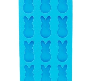 Peeps Silicone Mold - Chocolate Molds - Candy Molds - Easter Chocolate Mold - Peeps Chocolate Mold - Soap Mold - Resin Mold