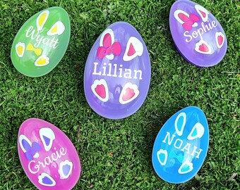 Personalized Easter Egg - Personalized Easter Bunny Egg - Easter Gifts - Jumbo Easter Egg