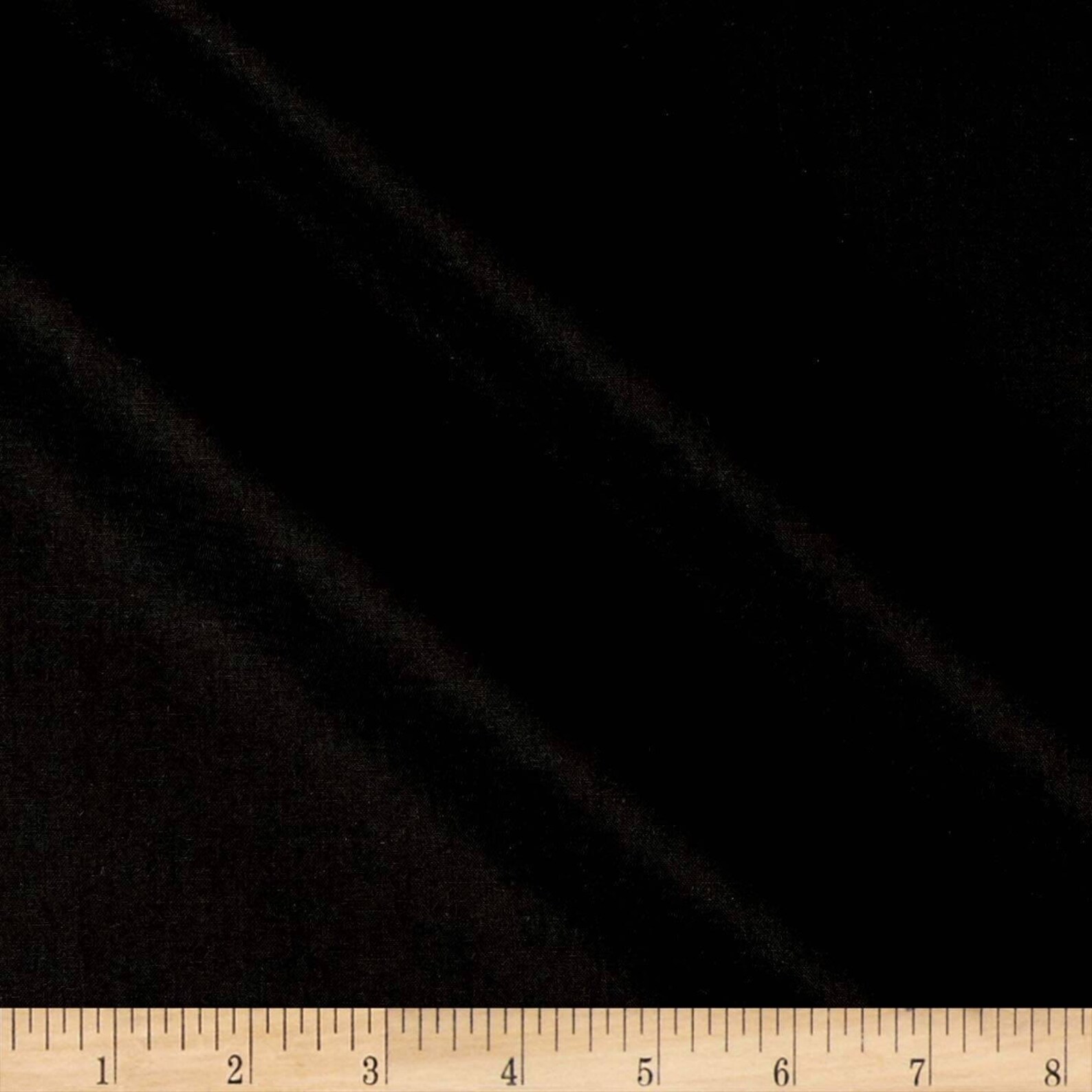 Black Cotton Fabric Cotton Material by the Yard 100 Etsy