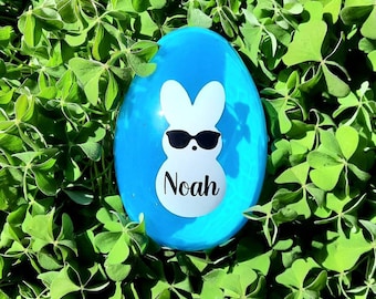 Personalized Easter Egg  - Easter Gifts - 5in Easter Egg