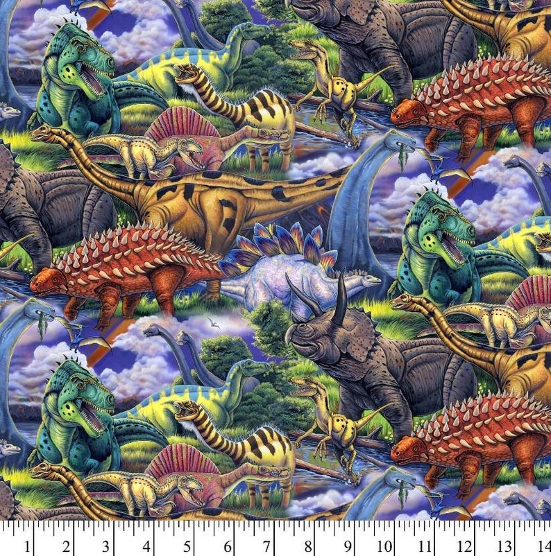 dinosaur in the jungle