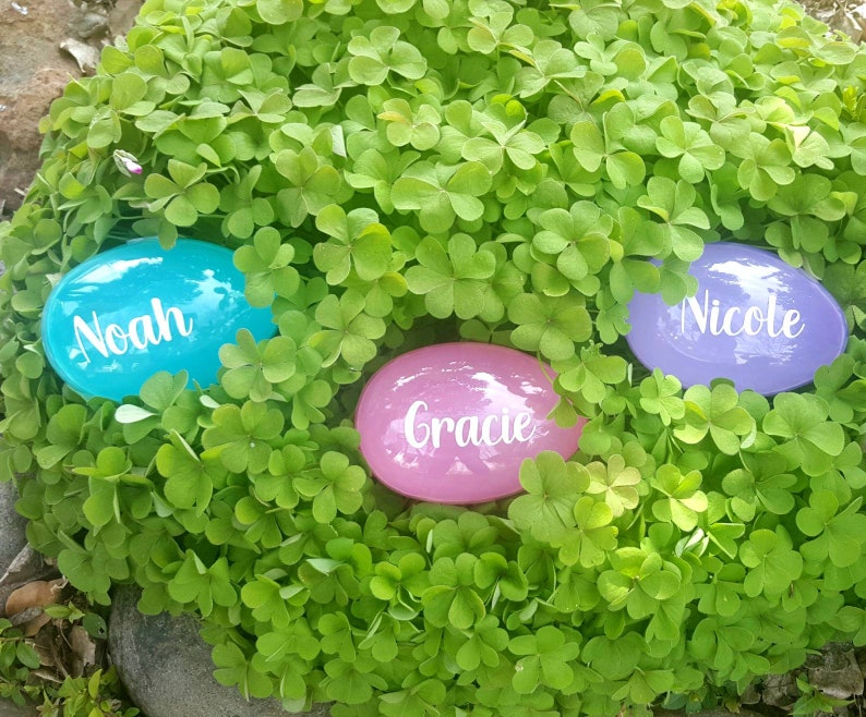 Personalized Easter Egg Easter Gifts 5in Easter Egg image 1