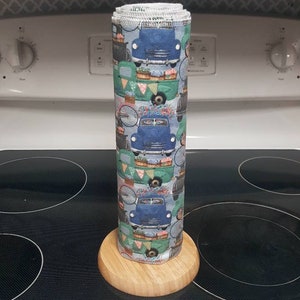 Mother&#39;s Day Gifts - Unpaper Towels - Flannel Reusable Towels - 1 Ply - ECO-Friendly - Cotton Towels - Farm - Farm Truck - Farmers Market