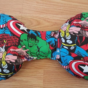 Poduszka na głowę niemowlęcia Marvel - Torticollis - Plagiocefalia ułożeniowa - Poduszka na uszy słonia - Poduszka na głowę siedziska - Wyjątkowy prezent na baby shower
