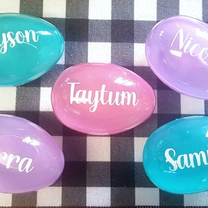 Personalized Easter Egg Easter Gifts 5in Easter Egg image 3