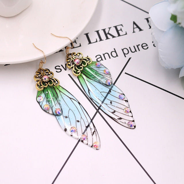 Cicada Wing Earrings - Etsy UK