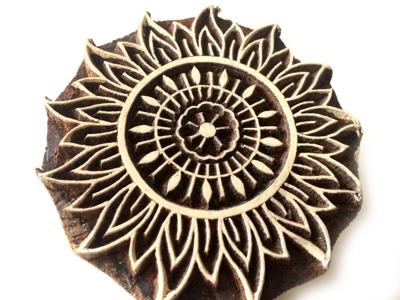 Block Print Stamps Indian Wood Block Stamps Wood Stamp Indian Etsy
