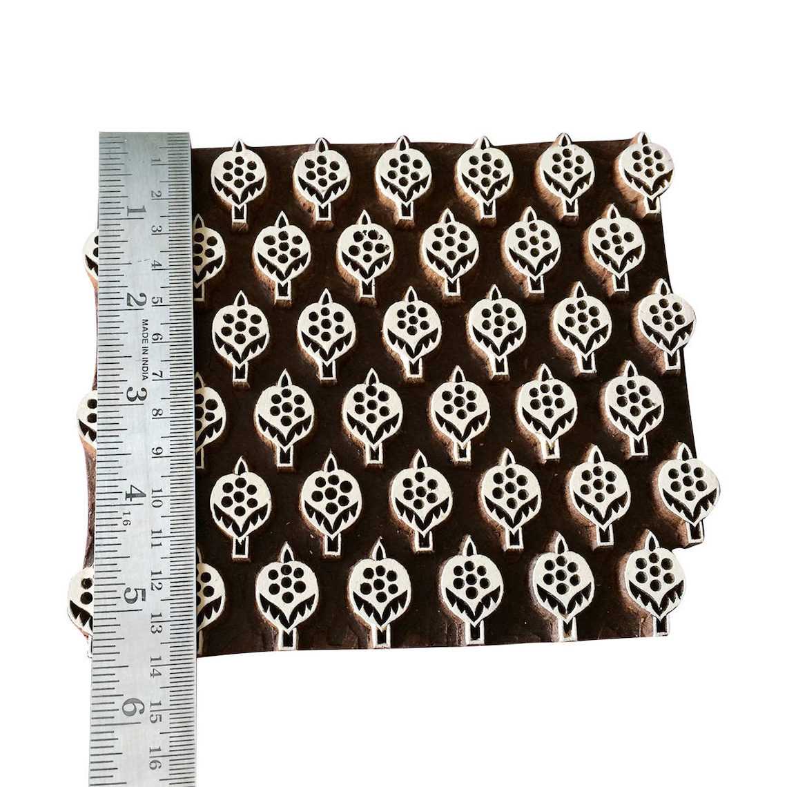 Square Stamp Wood Block Stamp Clay Stamp Block Print Stamp Etsy