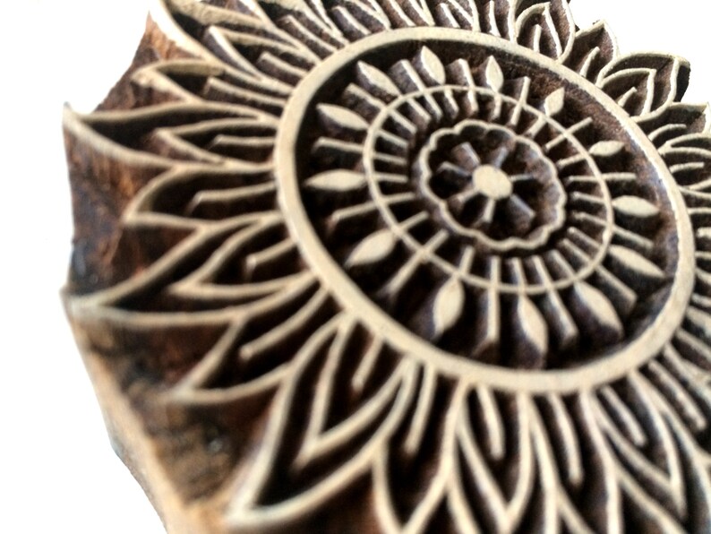 Block Print Stamps Indian Wood Block Stamps Wood Stamp Indian Etsy