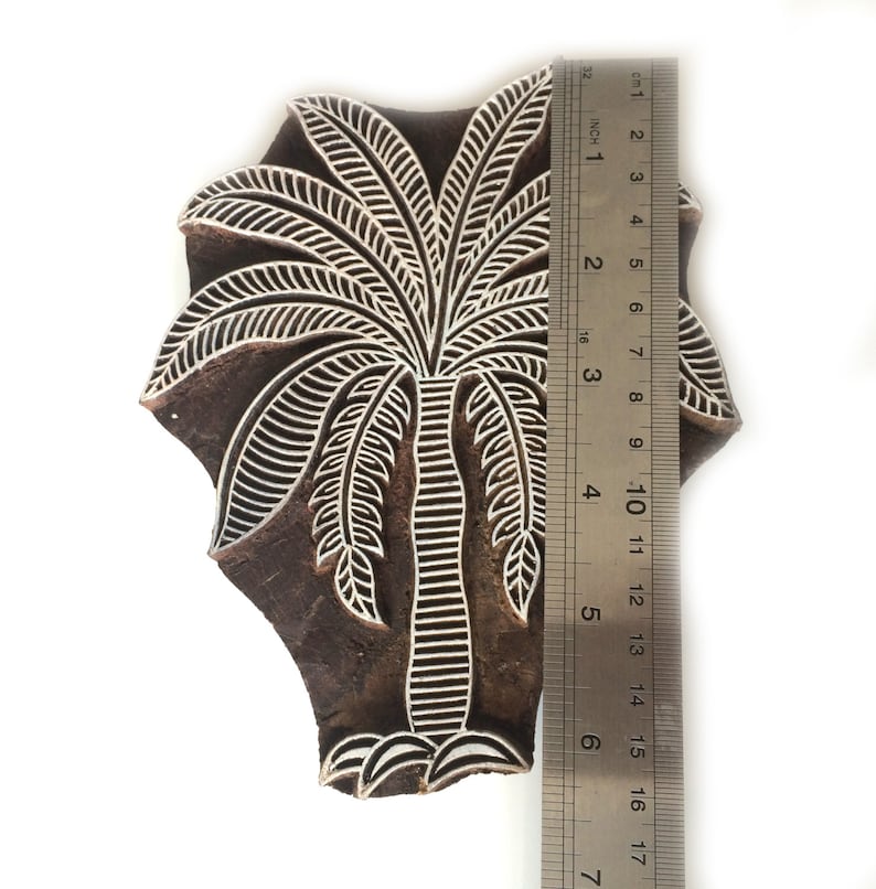 hand carved wood stamp tree wood stamp scrapbook stamps pottery stamps