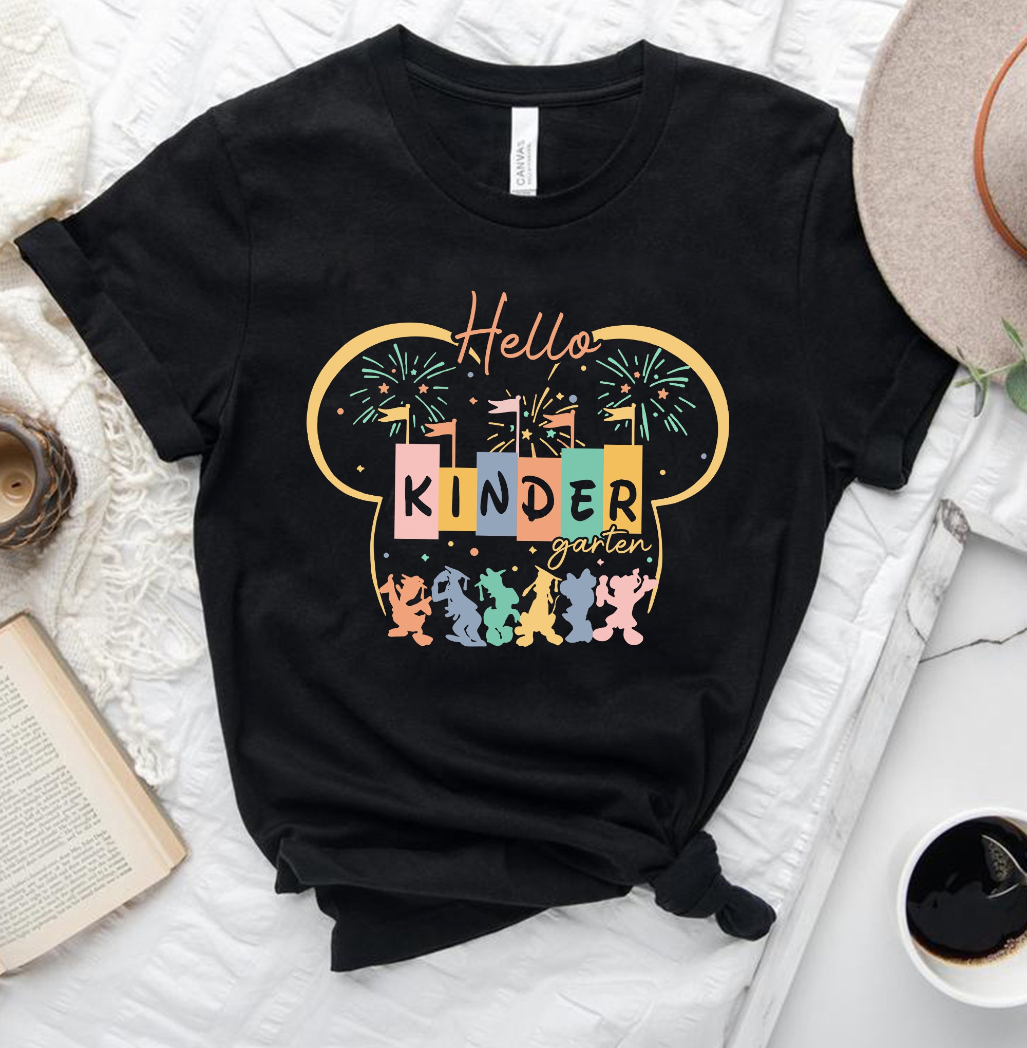 Discover Kindergarten Teacher Shirt, Disney teacher shirt, Disney Back To School Shirt