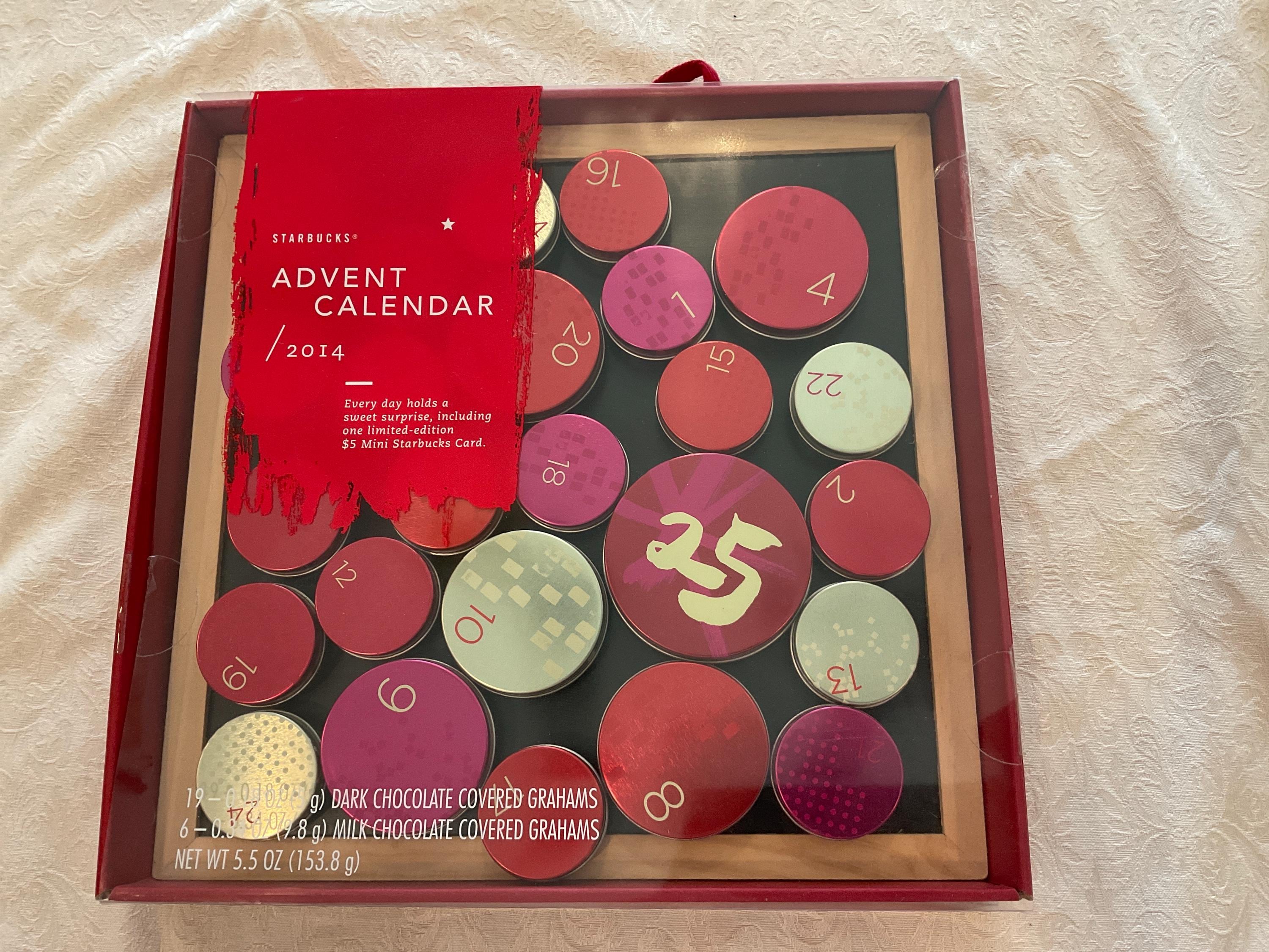 Starbucks Advent Calendar - Etsy