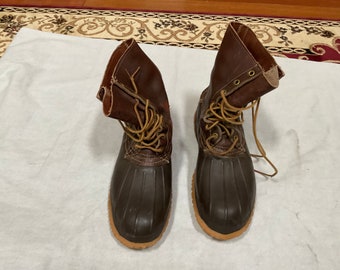 vintage L L Bean Maine chaussures de chasse - occasion, pointure homme 10D