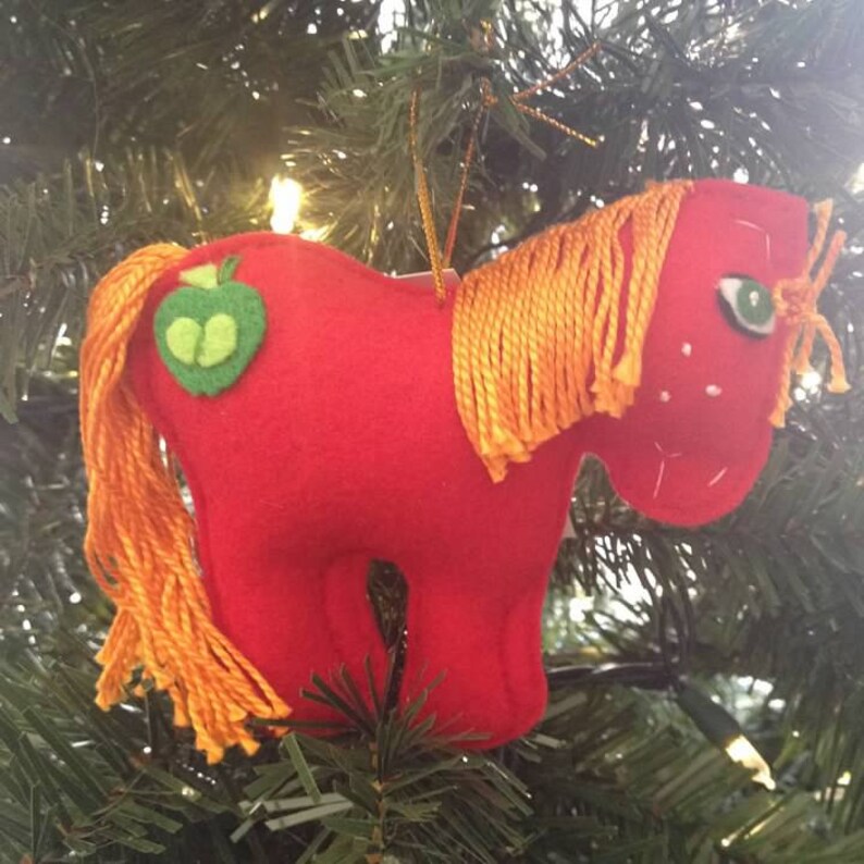 Big Macintosh My Little Pony plush ornament | Etsy