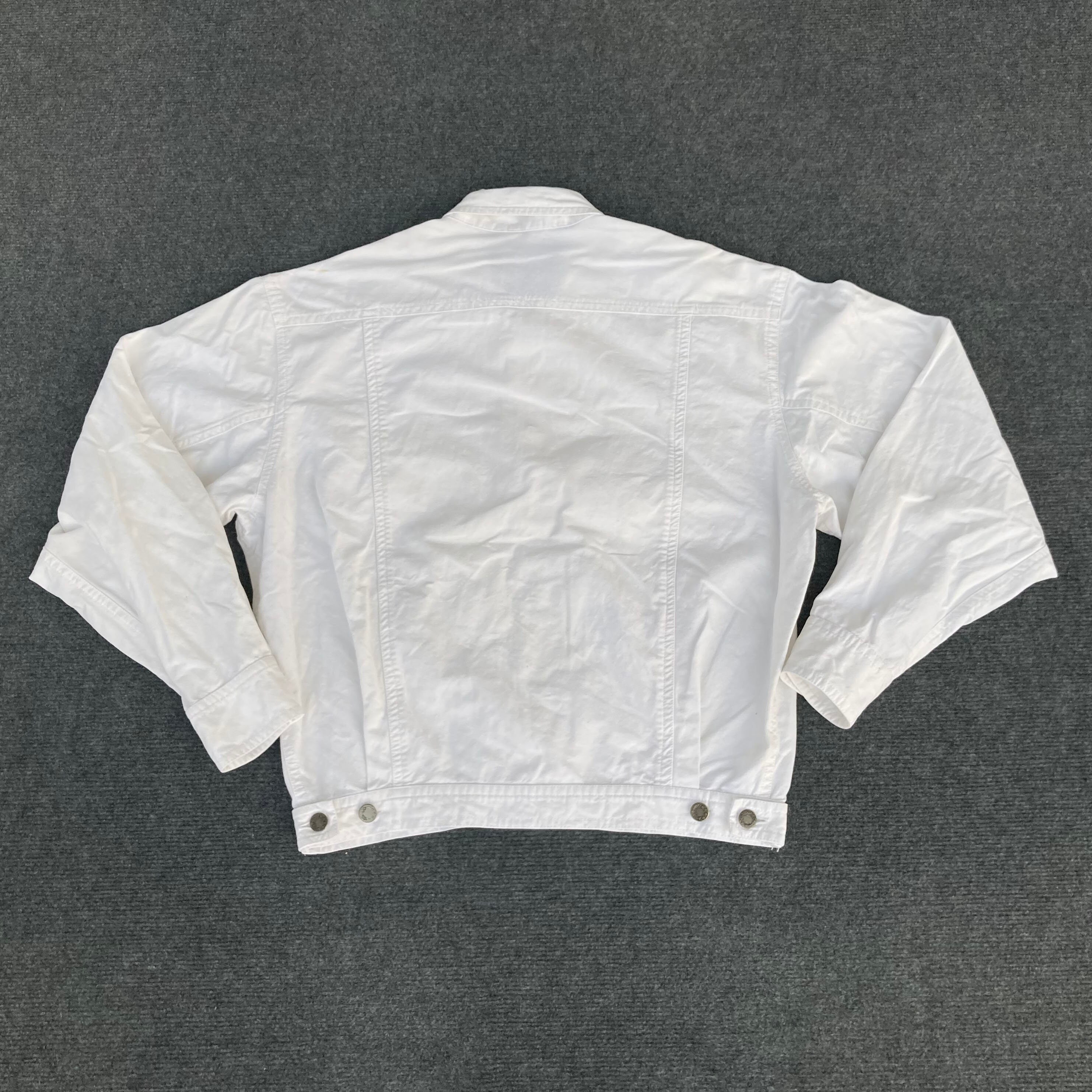 最終価格I.S./ISSEY MIYAKE  80's denim jacket 80S I.S. ISSEY MIYAKE Bomber Jacket Denim Men's #EB BGA | eBay
