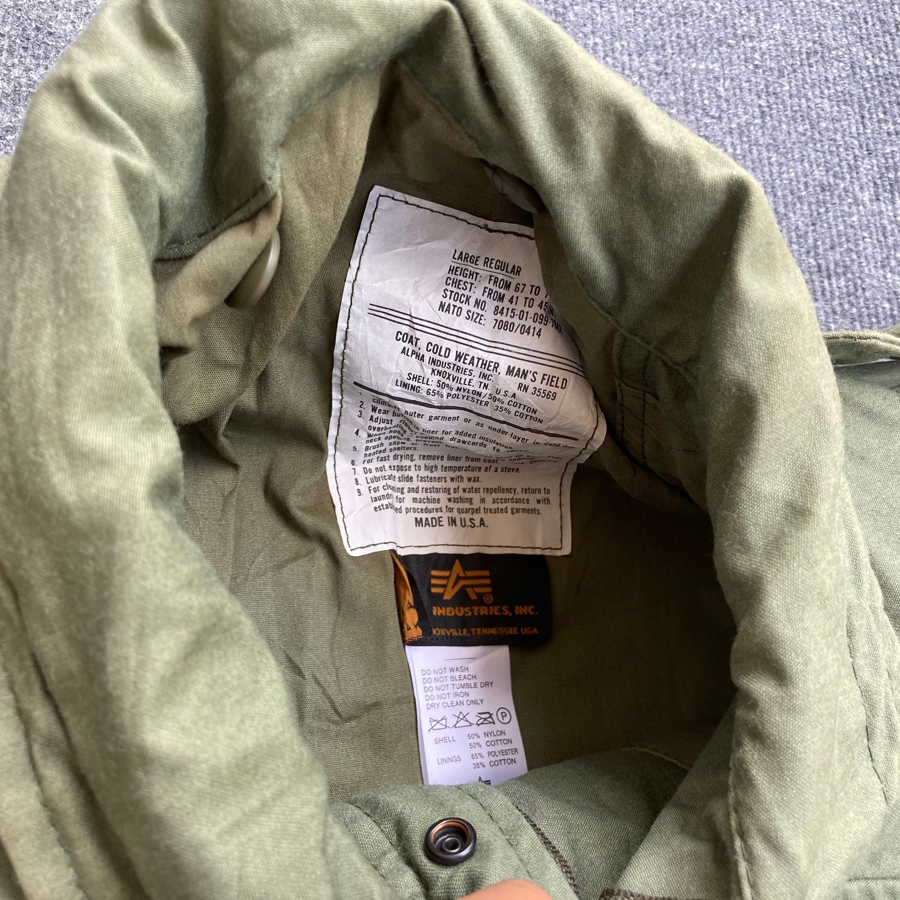 Vintage Alpha Industries Coat Cold Weather Parka Long Jacket Etsy Ireland