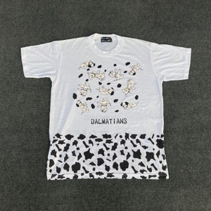 Vintage Disney&#39;s 101 Dalmatians Sz M Short Sleeve T Shirt