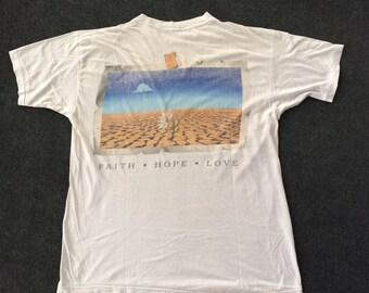Vintage 1990's London United Kingdom Box Logo Puffy Print