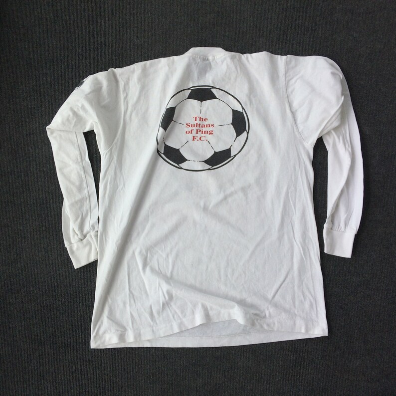 Vintage the Sultans of Ping FC Where Me Jumper Tour Promo Long Etsy