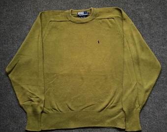 Vintage Polo Ralph Lauren Small Logo Sweater M Sweatshirt