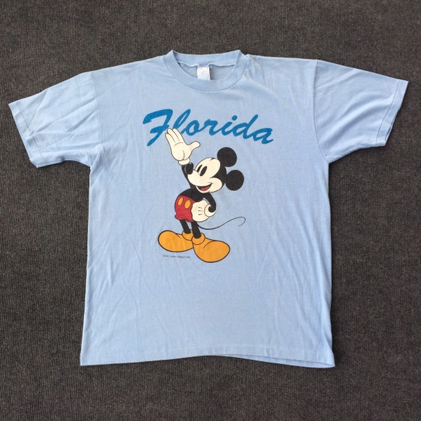 Jahrgang Mickey Mouse Cartoon Film 80er Jahre T Shirt