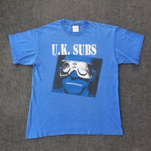 Vintage Uk Subs Another Kind Of Blues 90s Tour Promo Original Rare T Shirt