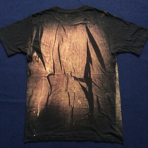 Vintage Batman 90s 80s Rare Tie dye acidwash T Shirt image 2