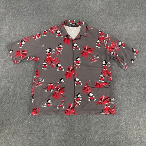 Japanese Brand Gu Undercover Mickey Mouse Sz L Shirt
