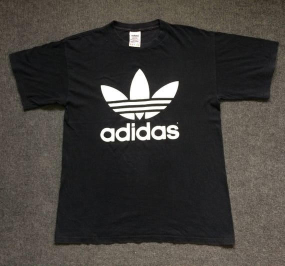 Vintage Adidas Hip Hop Rare 80s 90s Short Sleeve T Shirt | Etsy