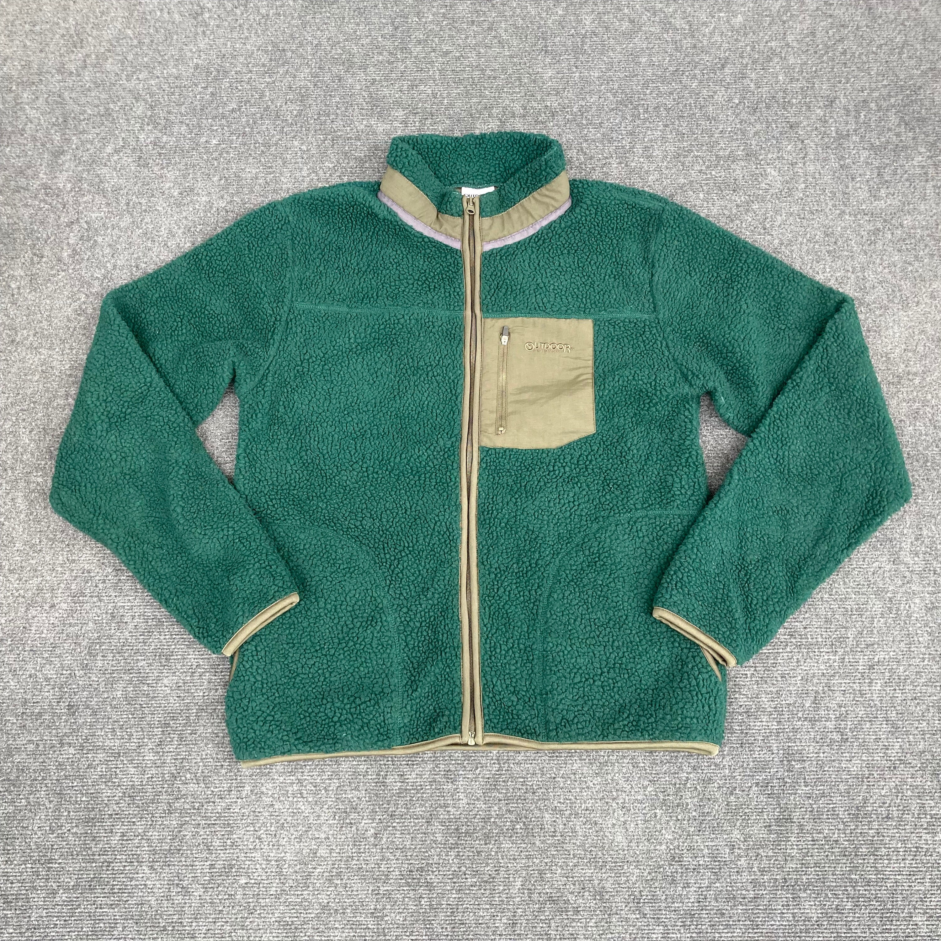 Vintage Outdoor Fleece Green Hip Hop Rapper Sweater - Etsy Australia
