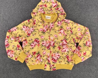 Authentic Ingeborg Floral Bomber Women Hooded Jacket