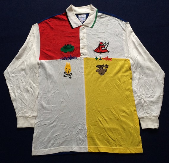Vintage Jc De Castelbajac Polo Sports Hip Hop Pop Art
