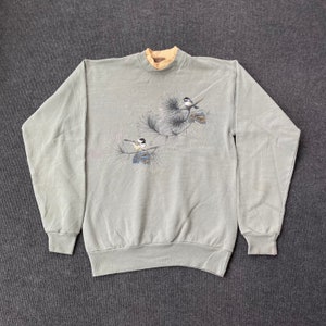 Vintage Two Bird Sing Song 90s Sweatshirt