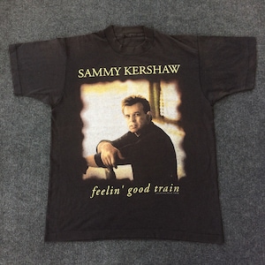 Vintage SAMMY KERSHAW Country Music 90s Tour Original Rare T Shirt