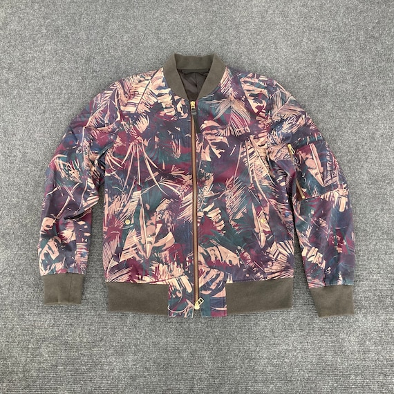 Authentic Paul Smith Floral Bomber Jacket - Etsy Authentic Paul Smith Floral Bomber Jacket - Etsy