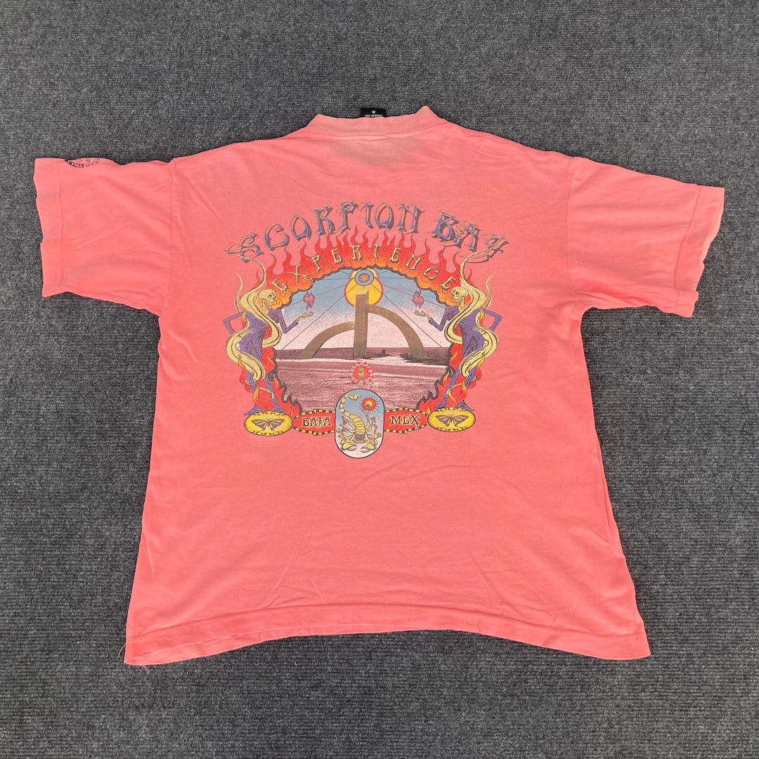 Vintage Scorpion Bay Surfing Surfboards Hawaii Surfboard Rare T