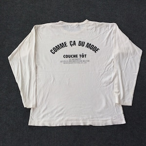 Camiseta rara de Comme Ca Du Mode Japón