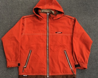 Vintage Ellesse By Goldwin Ski Jacket 90s Ski Wear Warmer Bomber Snow Multicolor Jacket