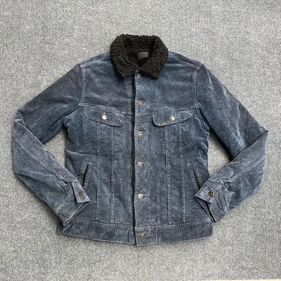 90s Baby’ Denim Riders JKT UK Rare VTG LEE M.R. White Tab Button Front Denim Jean Jacket