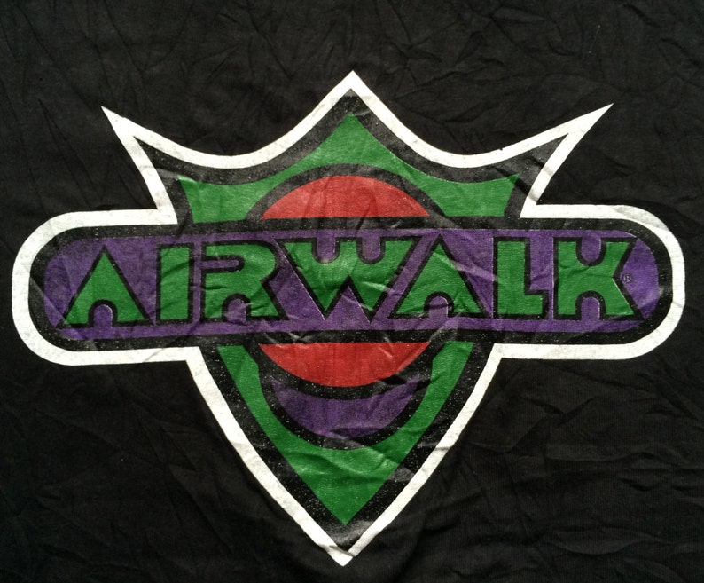 Vintage Airwalk Skateboard Streetwear Hip Hop 80s 90s Rare T | Etsy