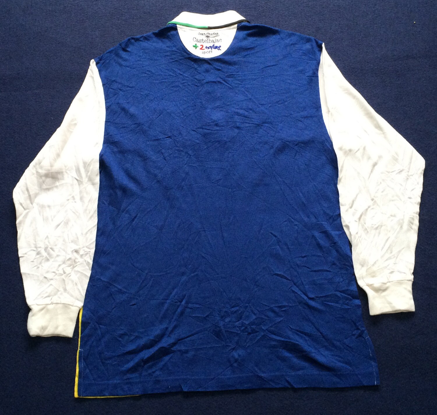 トップス 80s JC de Castelbajac Viscose PrintShirt VINTAGE JC CASTELBAJAC SPORT FULL PRINT POP ART T SHIRT XL