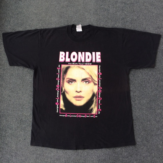 Vintage Blondie 90s 1999 Tour Rare Deborah Harry T shirt - Etsy 日本