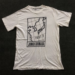 Jahrgang Junko Koshino Teil 2 Karten Tshirt Junko Koshino 90er Jahre selten T Shirt
