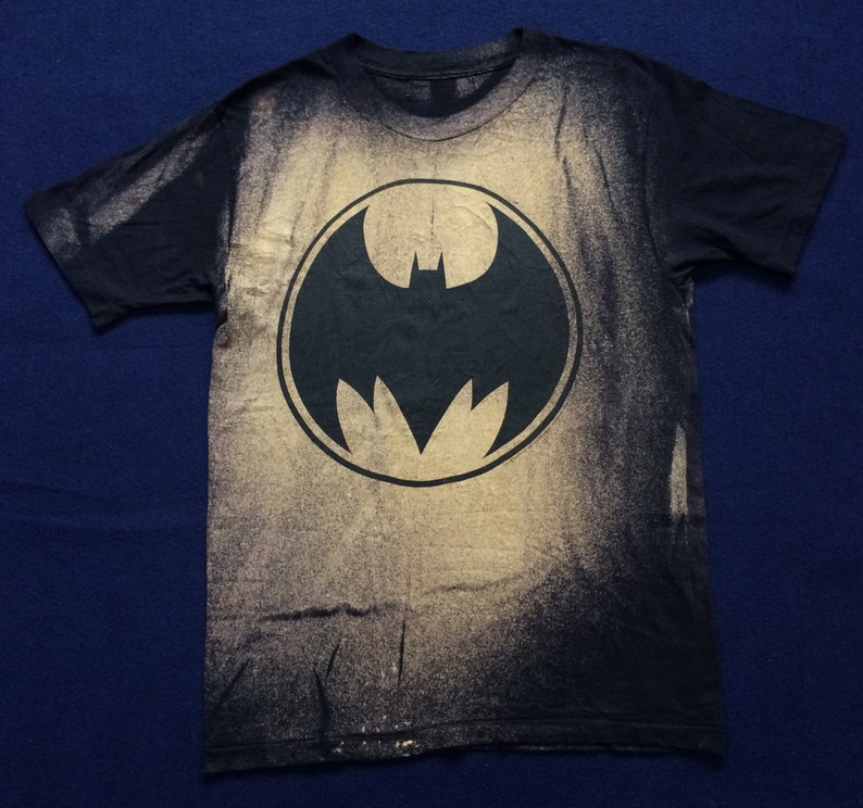 Vintage Batman 90s 80s Rare Tie Dye Acidwash T Shirt - Etsy