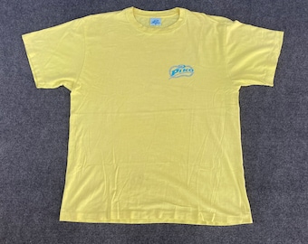 Vintage Piko Hawaiian Longboard Wear Surf Skate Beach Hawaii L 90s T Shirt
