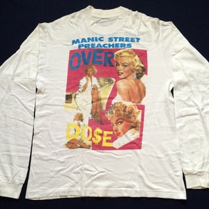 Vintage Manic Street Preachers Over Dose Tour Promo Original Rare