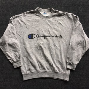 Vintage Championproducts Big Logo Hip Hop Sport Mods Indie M Sweatshirt