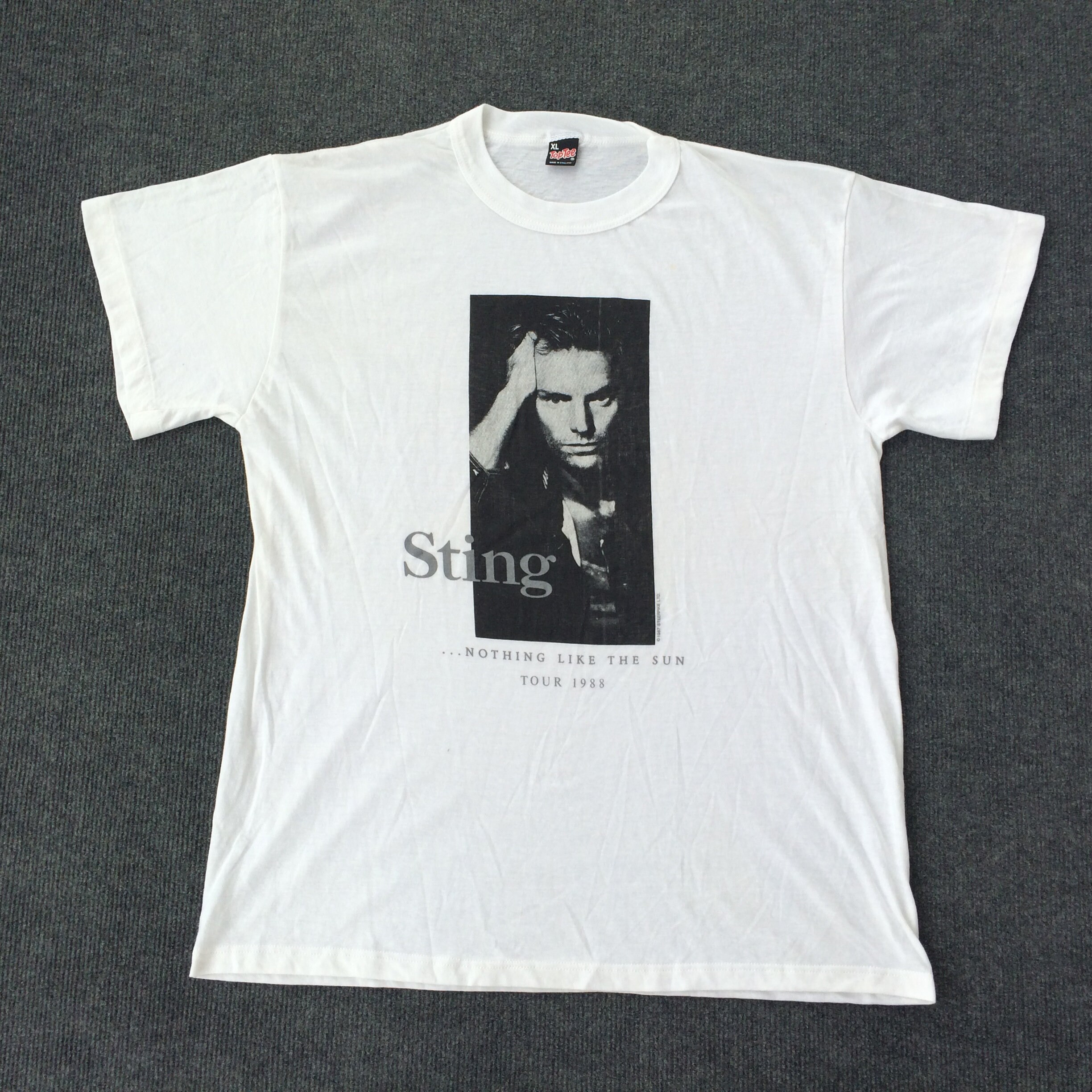Vintage Sting Nothing Like the Sun 1987 